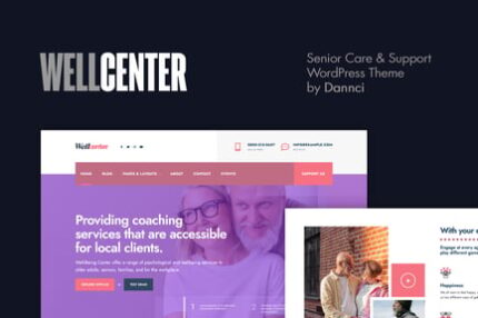 Wellcenter - Senior Care & Support WordPress Theme