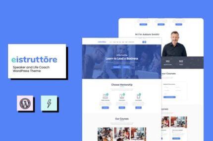 Eistruttore - Speaker/Life Coach WordPress Theme