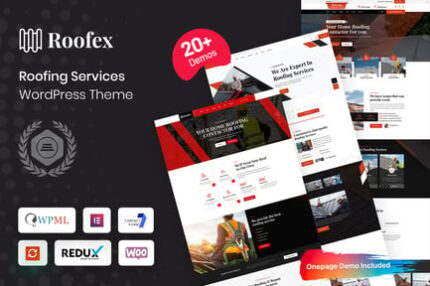 Roofex - Roofing WordPress Theme