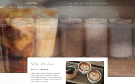 Coffee Shop - Coffe House Responsive Joomla Template