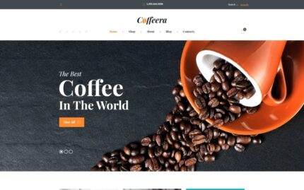 Coffee Shop WooCommerce Theme