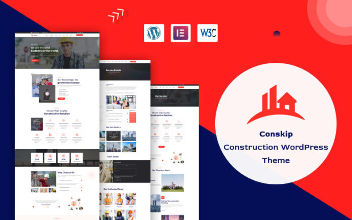 Conskip - Construction And Renovation WordPress Theme