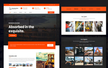 Constru - Construction, Building & Industry Joomla Template