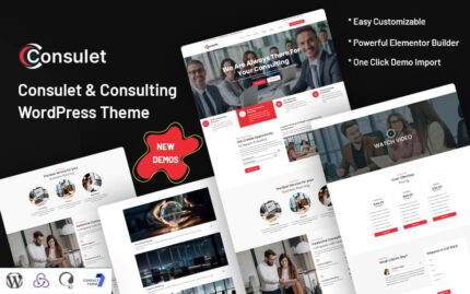 Consulet - Consulting WordPress Theme