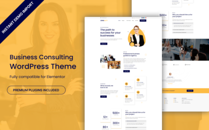 Consulity - Business Consulting WordPress Theme