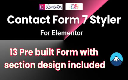 Contact Form 7 Styler WordPress Plugin For Elementor