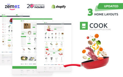 Cook Store Multipurpose Shopify Theme