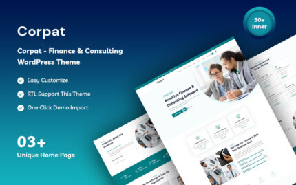 Corpat - Finance & Consulting WordPress Theme