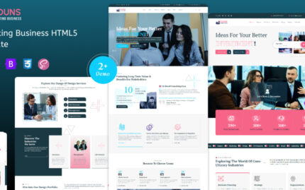 Couns - Business Consulting HTML5 Template Website Template