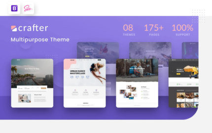 Crafter - Multipurpose Modern Bootstrap 5 Website Template