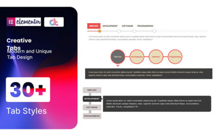 Creative Tabs WordPress Plugin For Elementor