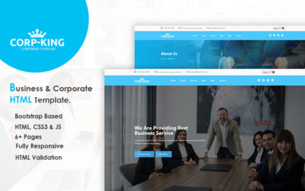 CropKing - Multipurpose Creative Corporate Business HTML5 Website Template