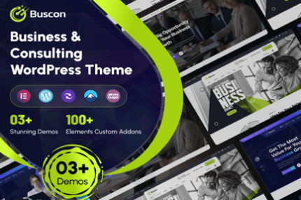 Buscon - Consulting Business WordPress Theme