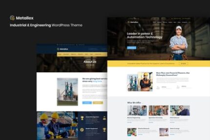 Metallex - Industrial And Engineering WordPress