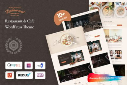 Hungrybuzz - Restaurant WordPress Theme