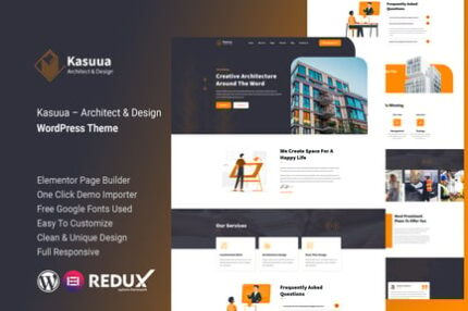 Kasuua – Architect & Design WordPress Theme