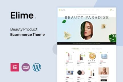 Elime - Multipurpose Cosmetics & Fashion WordPress