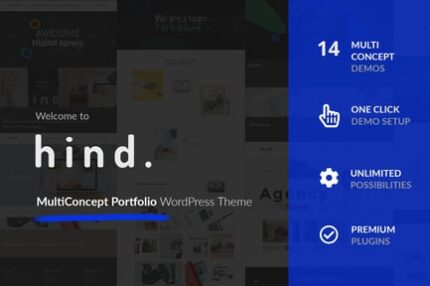 Hind - Multi-Concept Portfolio & Photography theme