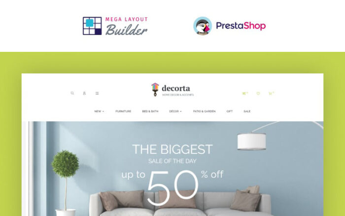 Decorta - Furniture Store PrestaShop Theme