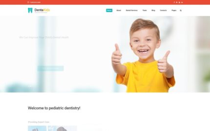 DentaKids Website Template