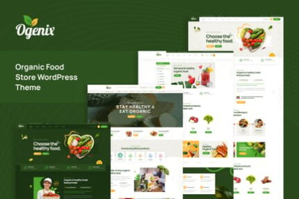 Ogenix - Organic Food Store WordPress Theme