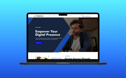 DigiDash | Digital Agency HTML Template Website Template