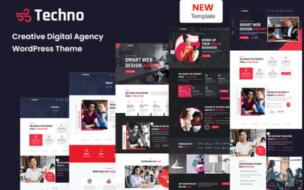 Digital Agency & IT Agency WordPress Theme