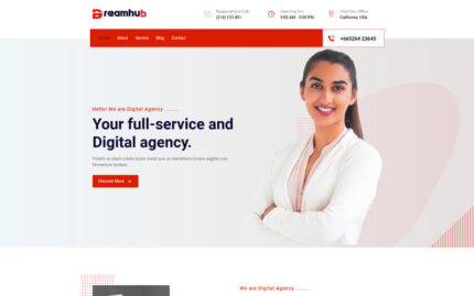 Digital Agency and Software Company WordPress Theme