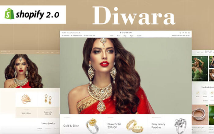 Diwara - Jewelry Store Multipurspose Shopify Theme