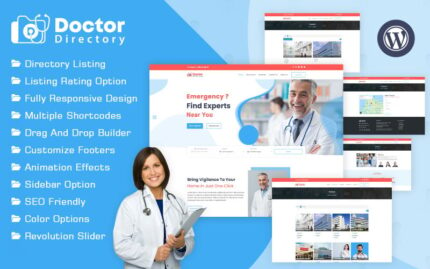 Doctor Directory WordPress Theme