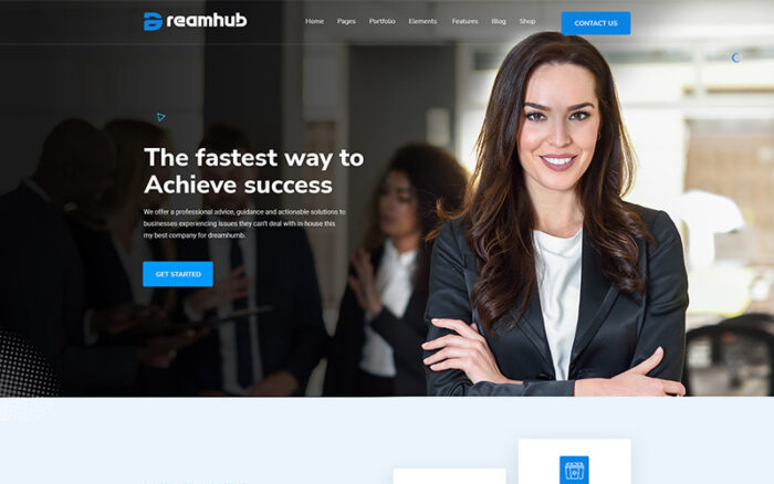 DreamHub Consulting Company HTML5 Template Website Template