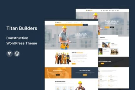 Titan Builders : Construction WordPress Theme