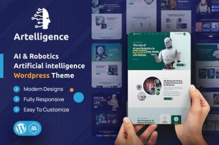 Artelligence | AI & Robotics WordPress Theme