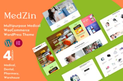 Medzin – Medical WooCommerce WordPress