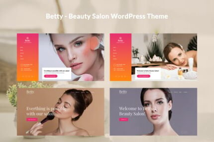 Betty - Beauty Salon WordPress Theme