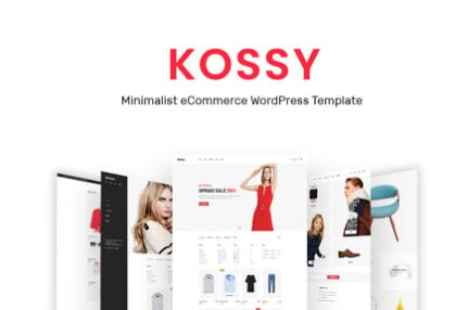 Kossy - Minimalist eCommerce WordPress Theme