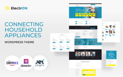 ElectrON - Connecting Household Appliances WordPress Theme