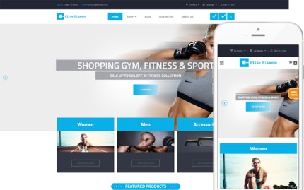 Elite Fitness - Fitness Equipment Theme WooCommerce Theme