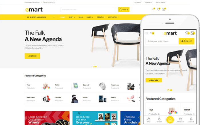 Emart - Electronics Stores WooCommerce Theme