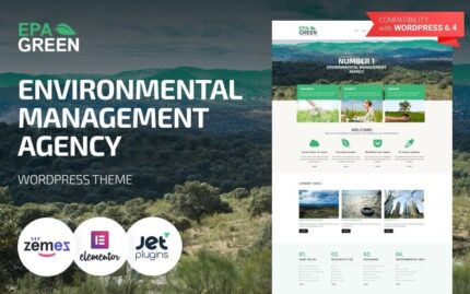 Epa Green - Environmental Responsive WordPress Theme