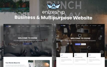 EsOne - Business & Multipurpose Landing Page Template