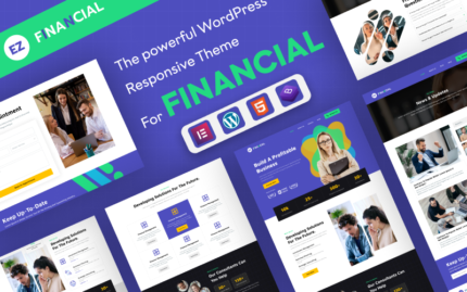 EZ Financial: The Ultimate WordPress Theme for Modernizing Your Finance Business