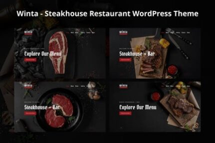 Winta - Steakhouse Restaurant WordPress Theme