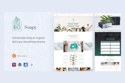 Soapy - Handmade & Organic Skincare WordPress