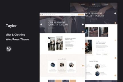 Tayler - Tailor & Clothing WordPress Theme