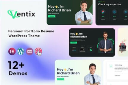 Ventix - Personal Portfolio Resume Theme