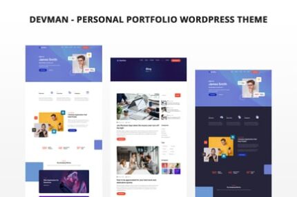 Devman - Personal Portfolio WordPress Theme