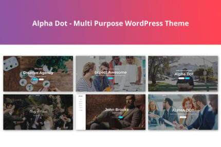 Alpha Dot - Multi Purpose WordPress Theme