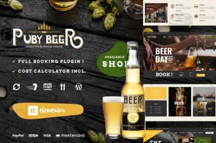 Beer & Brewery Pub Theme