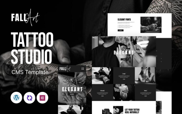 Fall - Tattoo And Tattoo Removal Multipurpose Responsive WordPress Theme